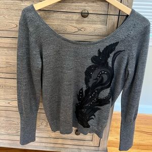 Anthropologie Angel of the North sweater